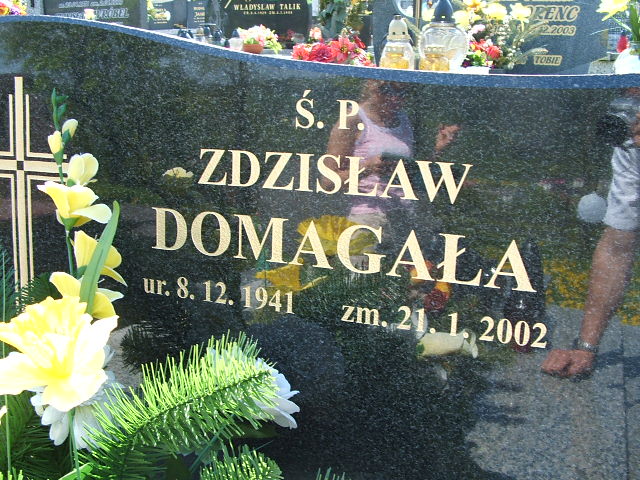 Zdzisław Domagała 1941 Świnna - Grobonet - Wyszukiwarka osób pochowanych