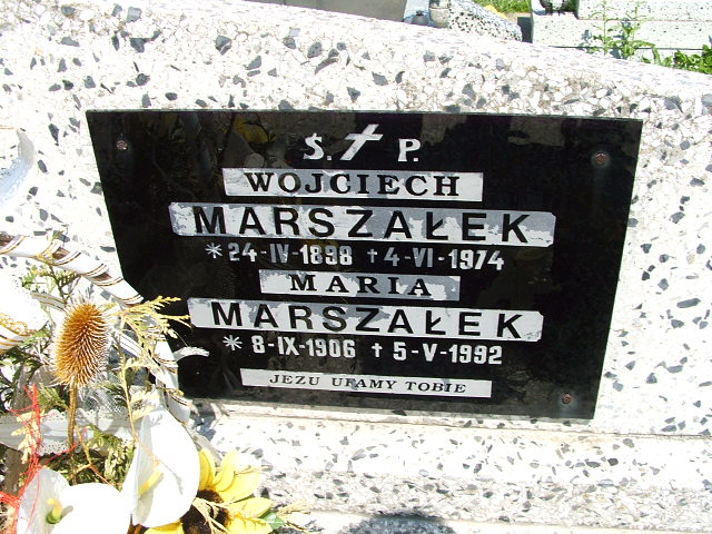 Wojciech Marszałek 1898 Świnna - Grobonet - Wyszukiwarka osób pochowanych