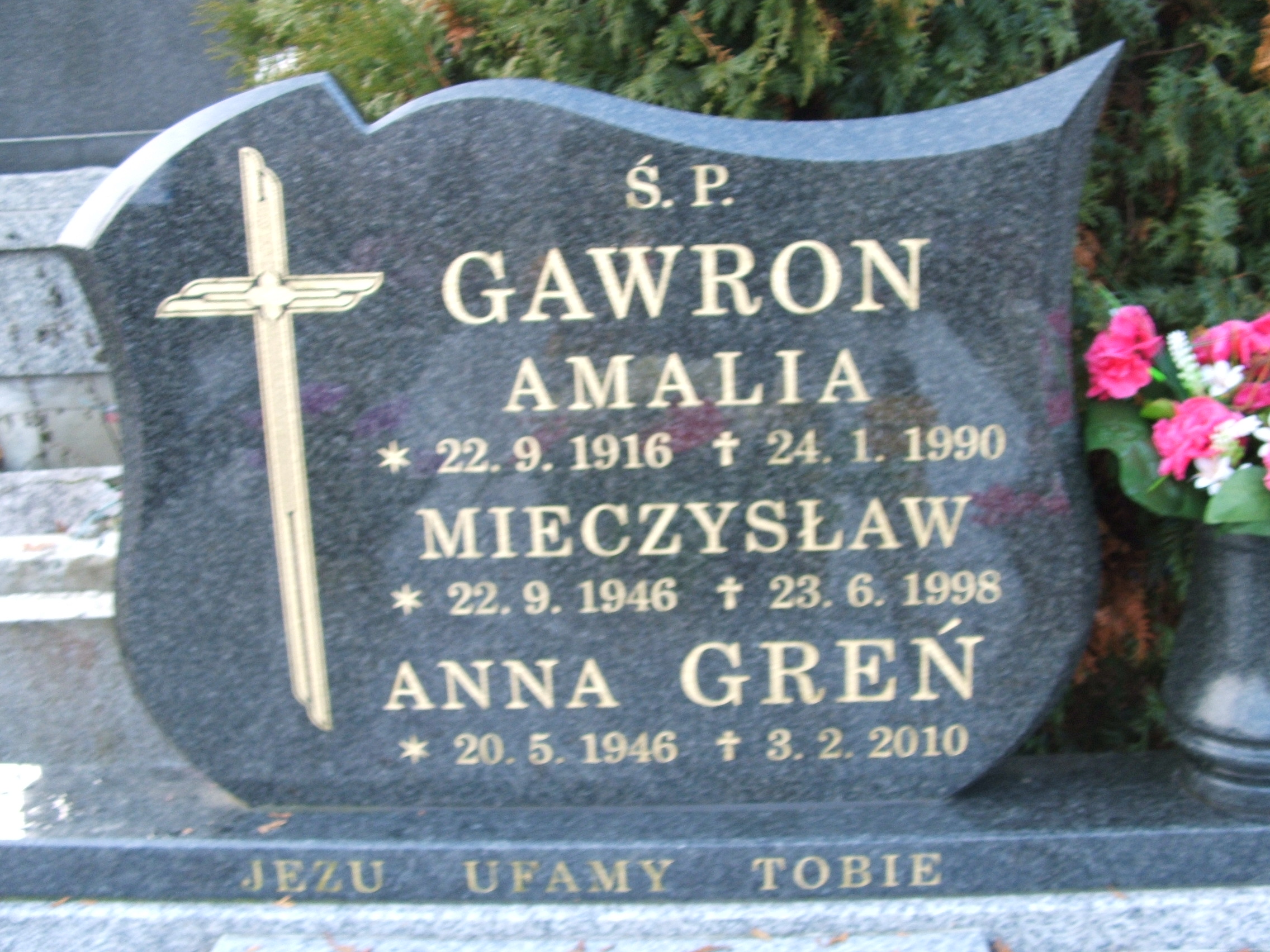 Anna Greń 1946 Świnna - Grobonet - Wyszukiwarka osób pochowanych