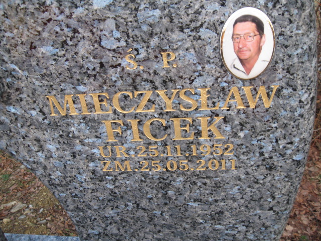Mieczysław Ficek 1952 Świnna - Grobonet - Wyszukiwarka osób pochowanych