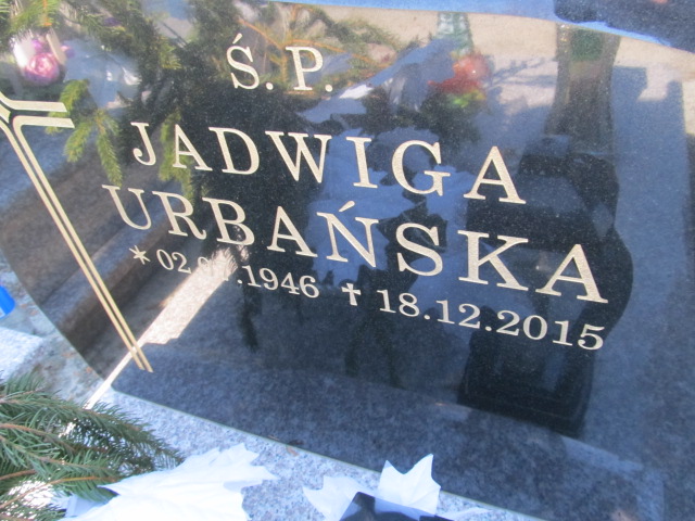 Jadwiga Urbańska 1946 Świnna - Grobonet - Wyszukiwarka osób pochowanych