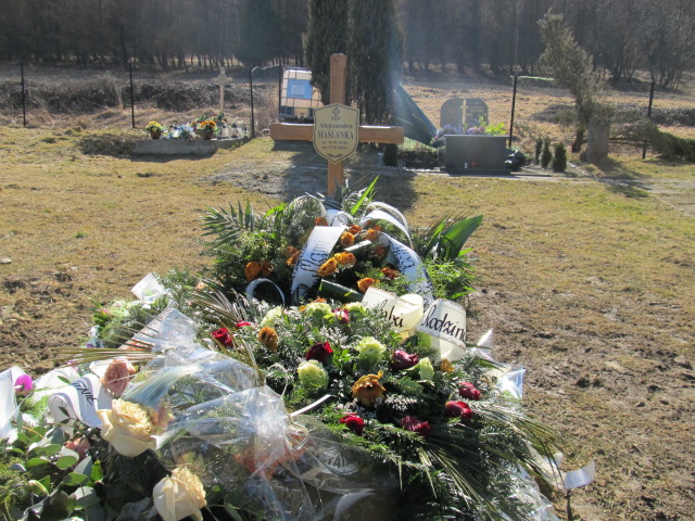 Grób Aleksandra Maślanka