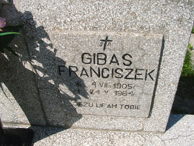 Maria Gibas 1911 Świnna - Grobonet - Wyszukiwarka osób pochowanych