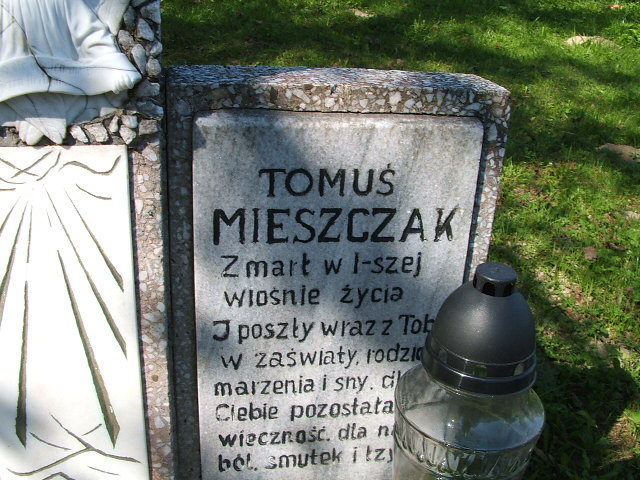 Tomasz Mieszczak 1974 Świnna - Grobonet - Wyszukiwarka osób pochowanych