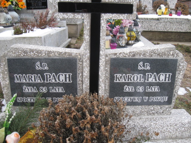 Maria Pach 1891 Świnna - Grobonet - Wyszukiwarka osób pochowanych