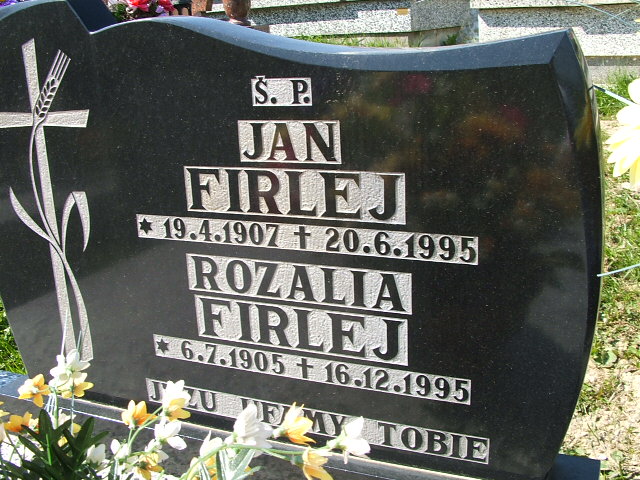 Jan Firlej 1907 Świnna - Grobonet - Wyszukiwarka osób pochowanych