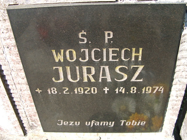 Wojciech Jurasz 1920 Świnna - Grobonet - Wyszukiwarka osób pochowanych
