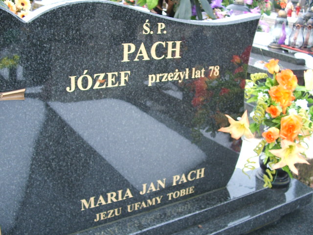 Jan Pach 1893 Świnna - Grobonet - Wyszukiwarka osób pochowanych