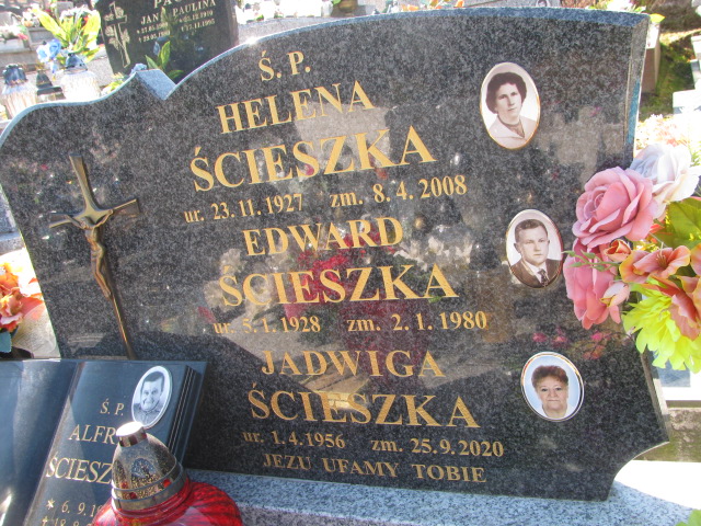 Helena Joanna Ścieszka 1927 Świnna - Grobonet - Wyszukiwarka osób pochowanych