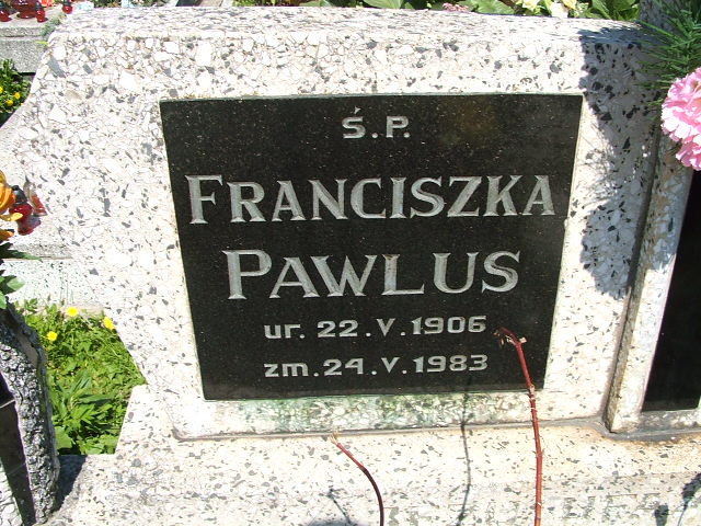 Jan Pawlus 1928 Świnna - Grobonet - Wyszukiwarka osób pochowanych