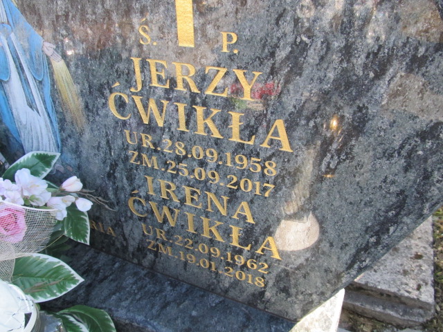 Jerzy Ćwikła 1958 Świnna - Grobonet - Wyszukiwarka osób pochowanych