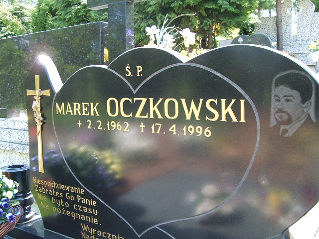 Marek Oczkowski 1962 Świnna - Grobonet - Wyszukiwarka osób pochowanych