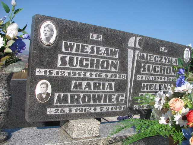 Wiesław Suchoń 1957 Świnna - Grobonet - Wyszukiwarka osób pochowanych