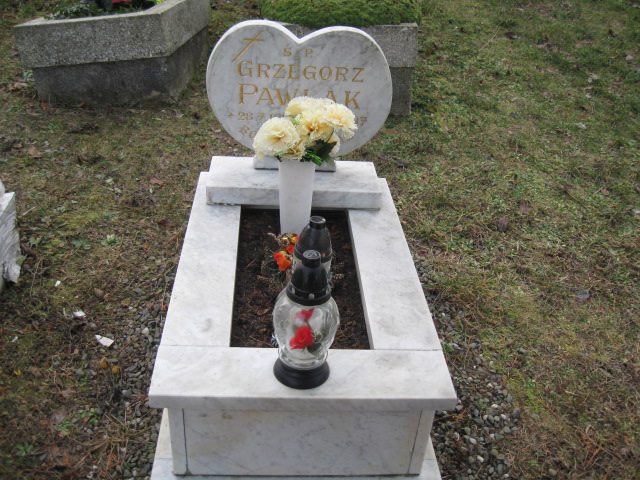 Grób Grzegorz Pawlak