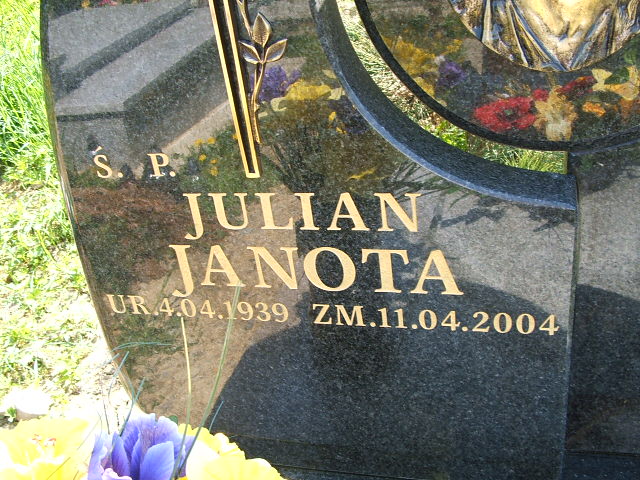 Julian Janota 1939 Świnna - Grobonet - Wyszukiwarka osób pochowanych